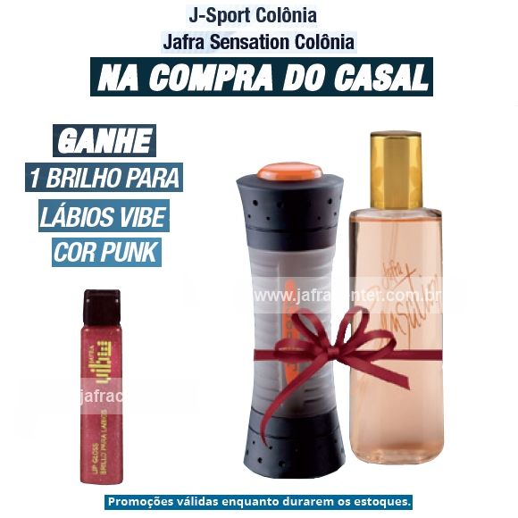SUPER PROMOÇÃO! Casal J-Sport Sensation