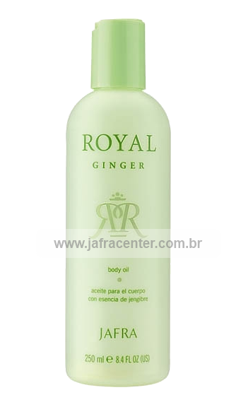 Royal Ginger Óleo p/ corpo c/ Extrato de Gengibre 250ml